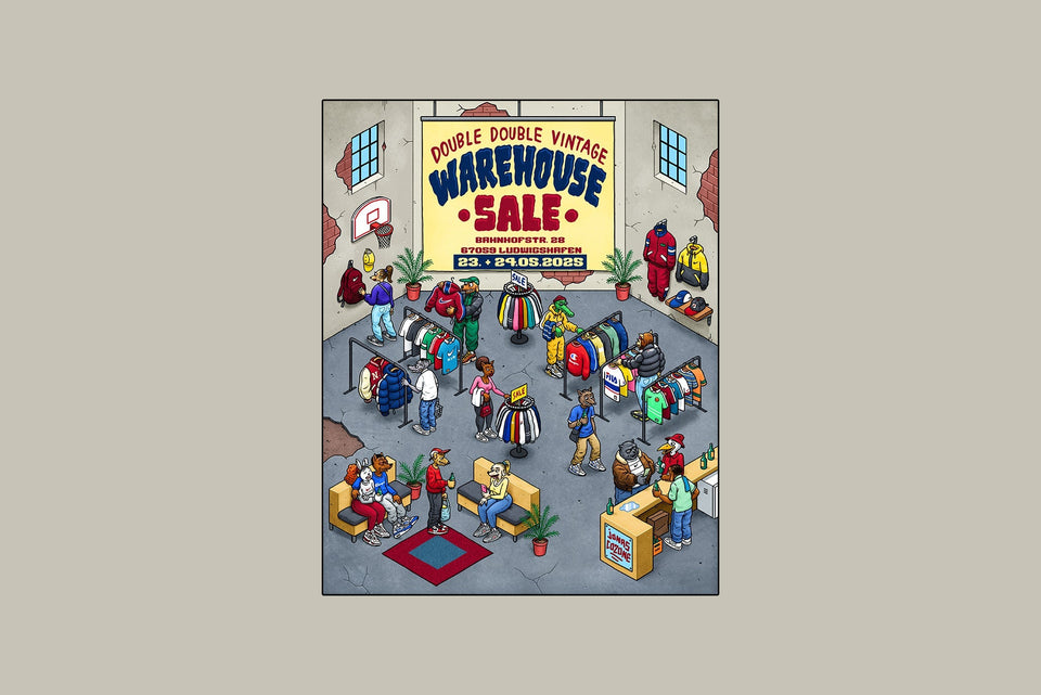 Vintage Warehouse Sale am 23. & 24. Mai 2025 in Ludwigshafen