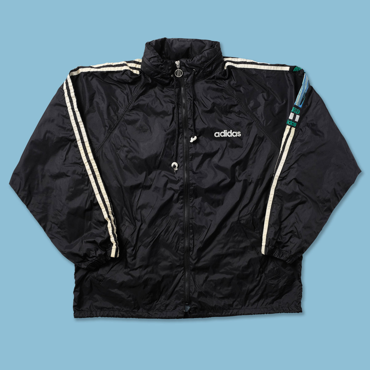 Vintage adidas Rain Jacket XLarge Double Double Vintage