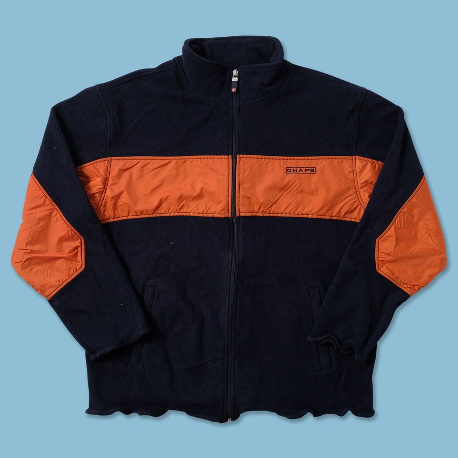 Chaps By Ralph Lauren Fleece Jacket Large - Double Double Vintage