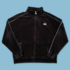 Fila Velour Track Jacket XXL - Double Double Vintage
