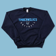 Women's Timberwolves Softball Swearter Medium