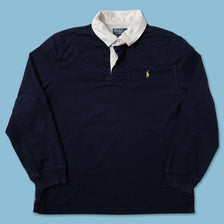 Vintage Polo Ralph Lauren Rugby Sweater XLarge - Double Double Vintage