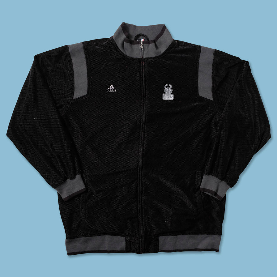Vintage adidas Milwaukee Bucks Track Jacket XXL - Double Double Vintage