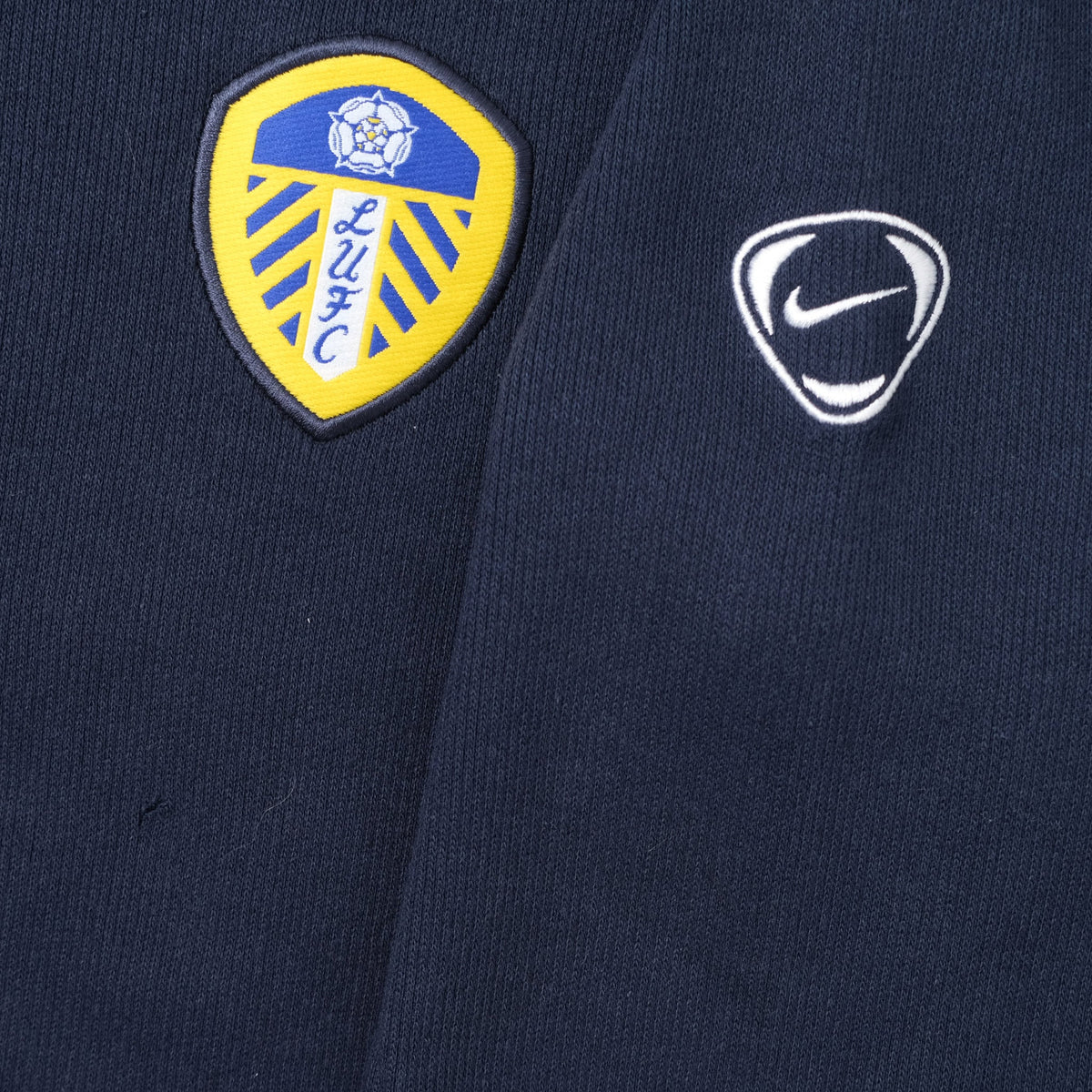 Leeds United Nike 長袖ポロシャツ ビンテージ LEEDS UNITED 2002 2003 HOME FOOTBALL SHIRT SOCCER JERSEY NIKE sz M