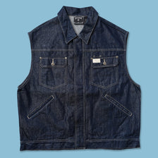Y2K Rocawear Denim Vest XLarge