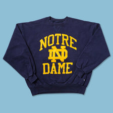 Vintage Russell Athletic Notre Dame Sweater Large