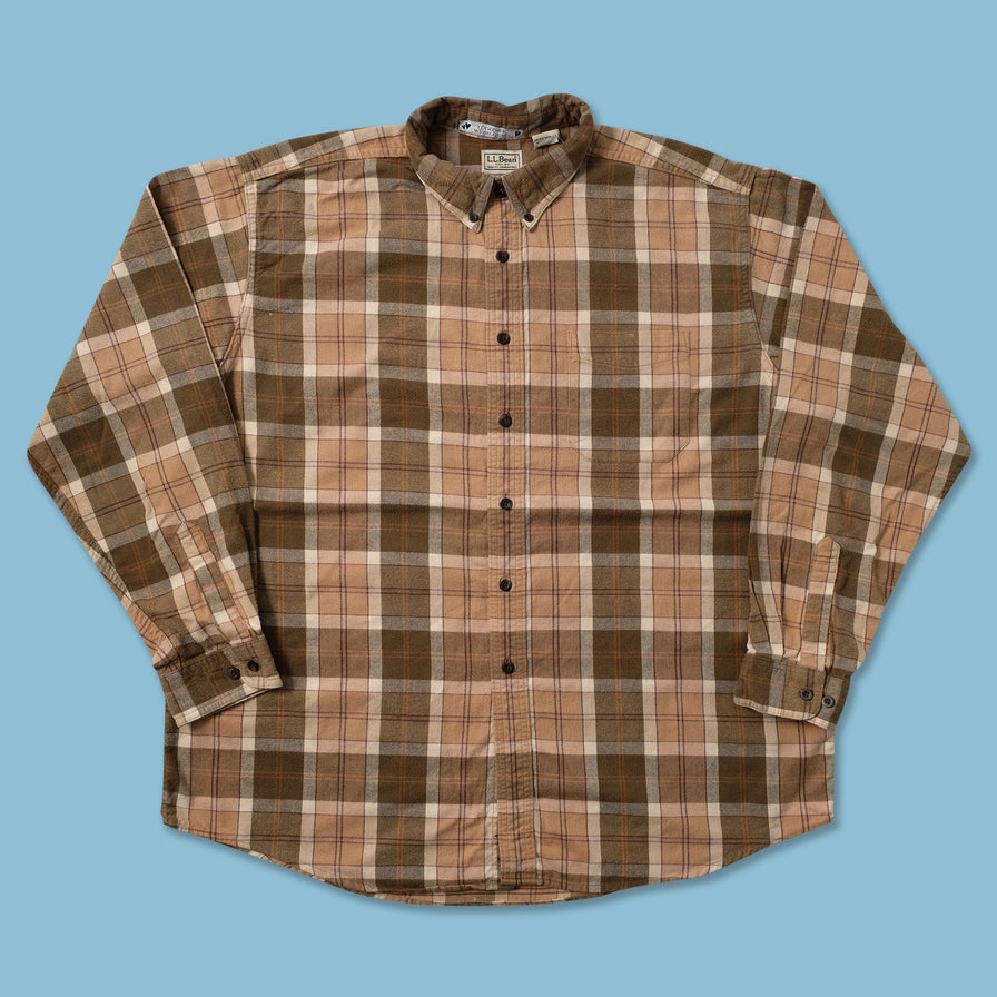 Vintage L.L. Bean Flannell Shirt XLarge - Double Double Vintage