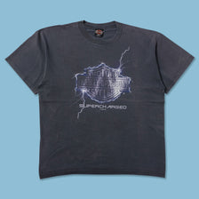 1999 Harley Davidson Supercharged T-Shirt XLarge - Double Double Vintage