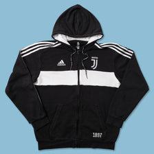2019 adidas Juventus Turin Zip Hoody Large - Double Double Vintage