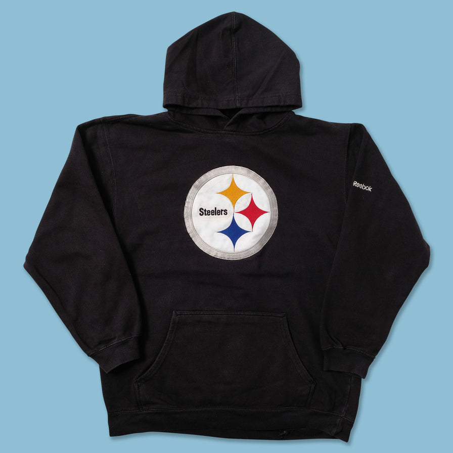 Reebok Pittsburgh Steelers Hoody Small - Double Double Vintage