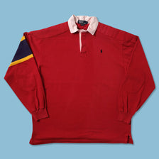 Vintage Polo Ralph Lauren Rugby Sweater Large - Double Double Vintage