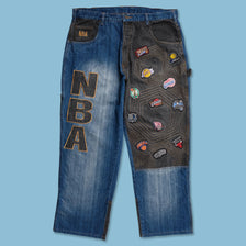 Y2K NBA Baggy Pants 40x32 - Double Double Vintage