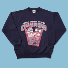 2001 Cleveland Indians Sweater Medium