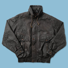 Vintage Leather Jacket Medium - Double Double Vintage