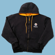 Pittsburgh Steelers Zip Hoody Small - Double Double Vintage