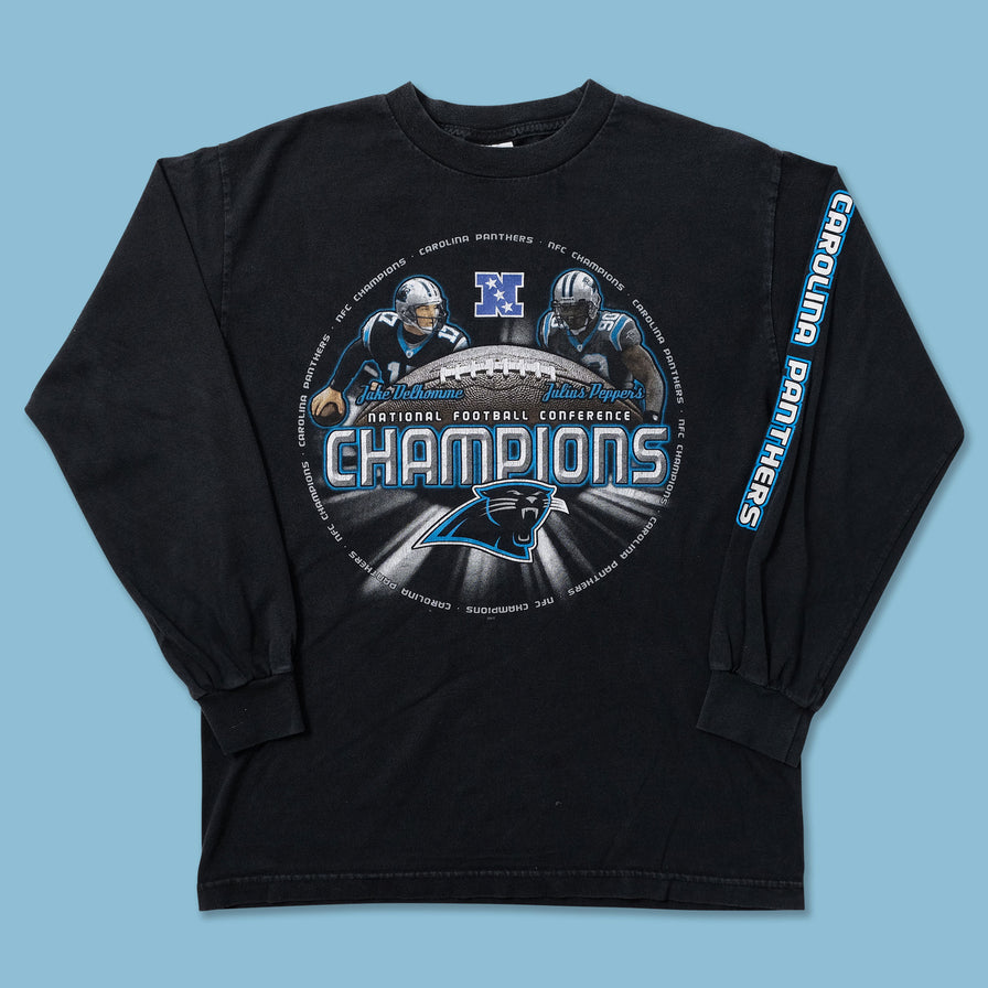 2003 Carolina Panthers Longsleeve Small - Double Double Vintage