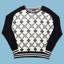 Y2K Sir Benni Miles Knit Sweater Small - Double Double Vintage