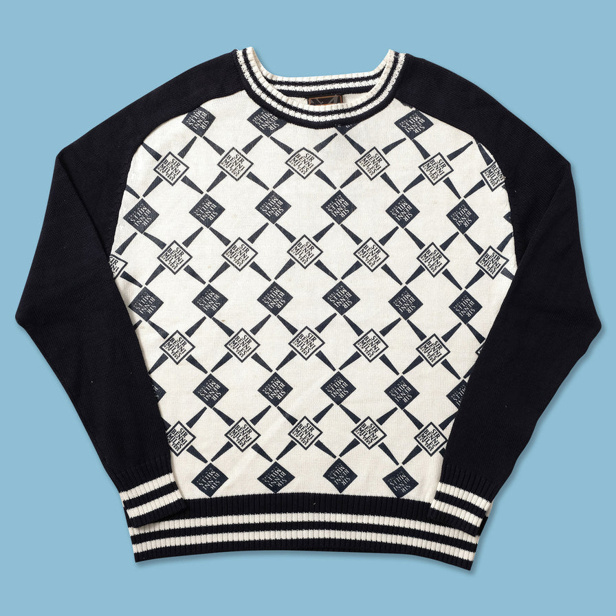 Y2K Sir Benni Miles Knit Sweater Small - Double Double Vintage