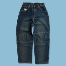 Y2K Wu Wear Baggy Pants 30x30 - Double Double Vintage