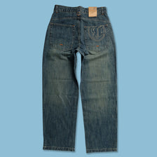 Y2K Clench Baggy Pants 32x34 - Double Double Vintage