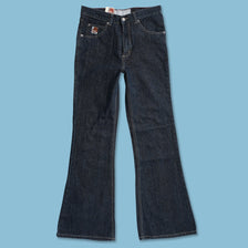 Y2K Bootcut Denim Pants - Double Double Vintage