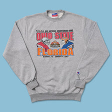 2007 Women's Champion College Football Sweater Small - Double Double Vintage