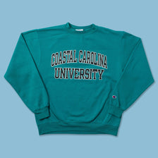 Champion Coastal Carolina Sweater Small - Double Double Vintage