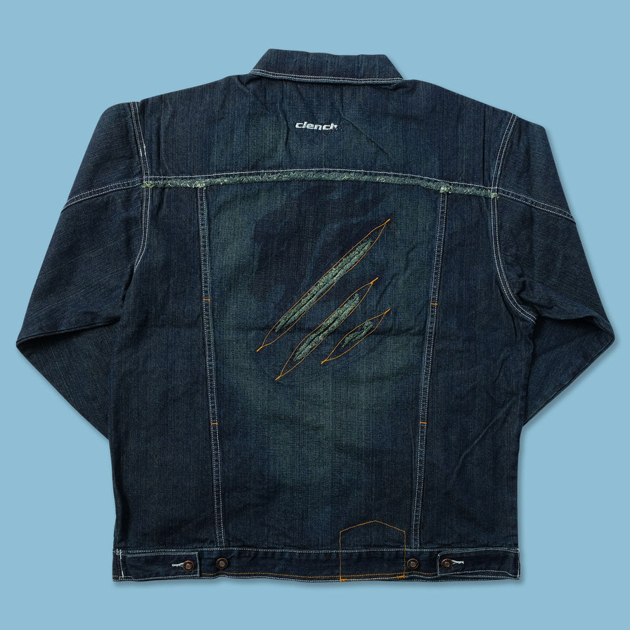 Y2K Clench Denim Jacket Large - Double Double Vintage
