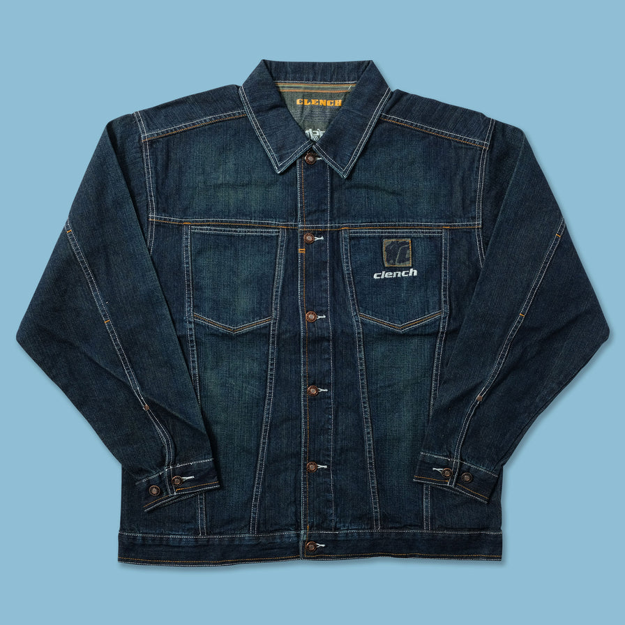 Y2K Clench Denim Jacket Large - Double Double Vintage