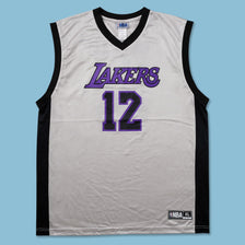 Los Angeles Lakers Fan Jersey XLarge - Double Double Vintage