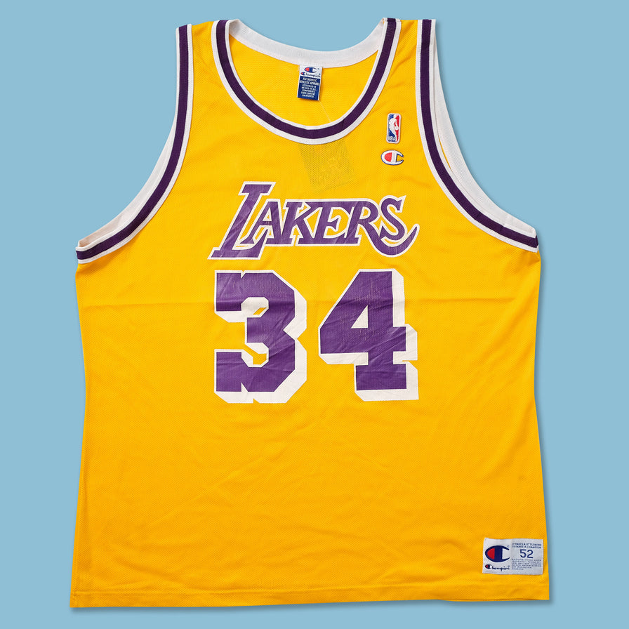 Vintage Champion Los Angeles Lakers Jersey XLarge - Double Double Vintage