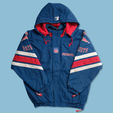 Vintage Starter New England Patriots Padded Jacket Large - Double Double Vintage