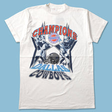 1994 Dallas Cowboys T-Shirt Small - Double Double Vintage