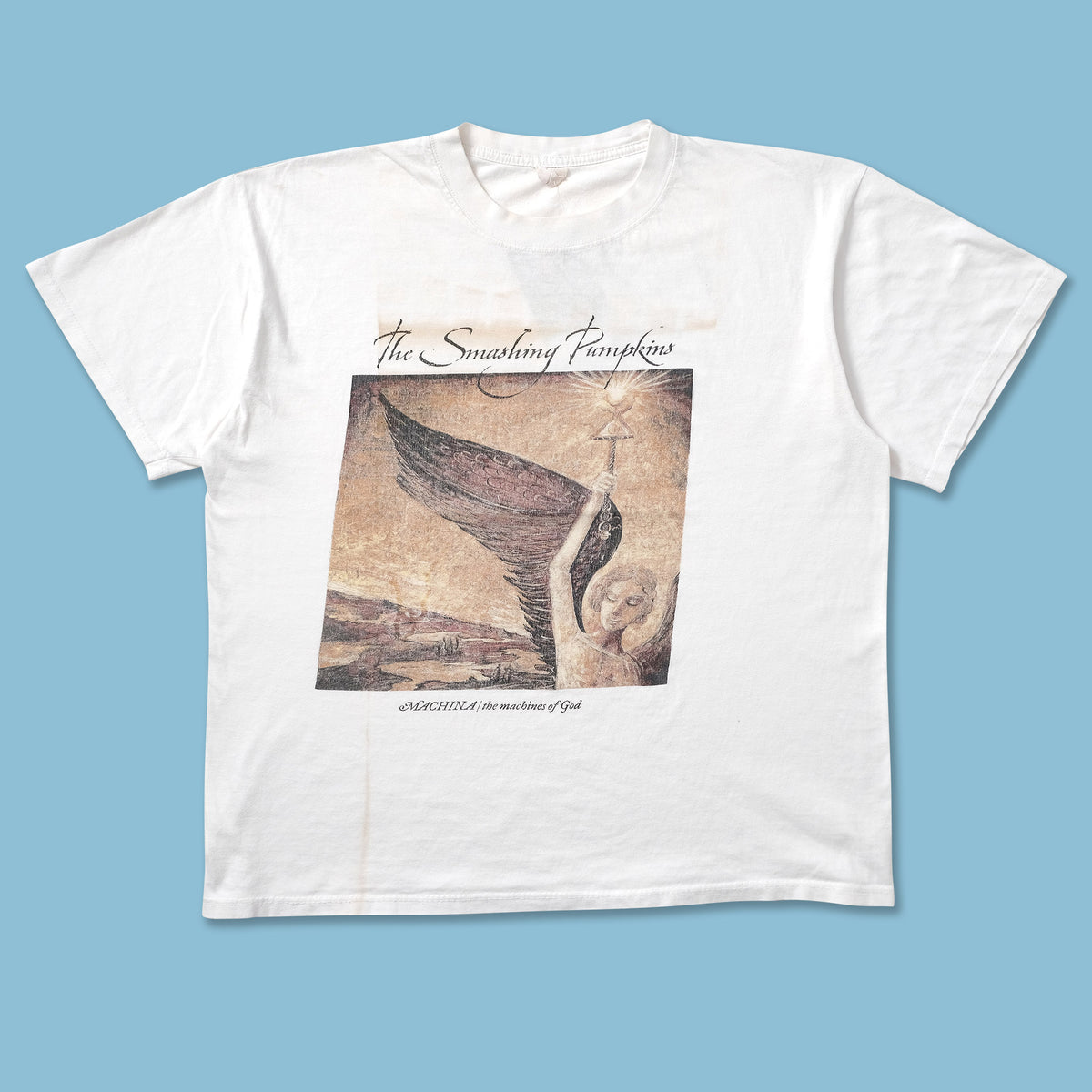 The Smashing Pumpkins Tシャツ Machina 2000 Vintage New! Smashing Pumpkins Machina Sacred & Profane 2000