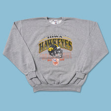 2003 Iowa Hawkeyes Sweater Large - Double Double Vintage