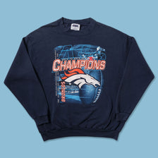 1999 Denver Broncos Sweater Medium - Double Double Vintage