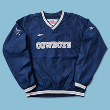Vintage Reebok Dallas Cowboys Windbreaker Large - Double Double Vintage