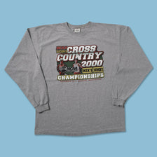 2000 NCAA Cross Country Longsleeve XLarge - Double Double Vintage