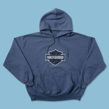 Vintage Harley Davidson Hoody Large - Double Double Vintage