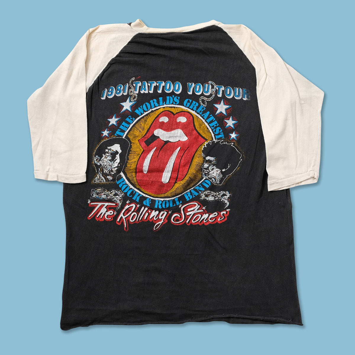 1981 The Rolling Stones T-Shirt Small | Double Double Vintage