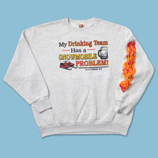 Vintage Snowmobile Sweater Large - Double Double Vintage