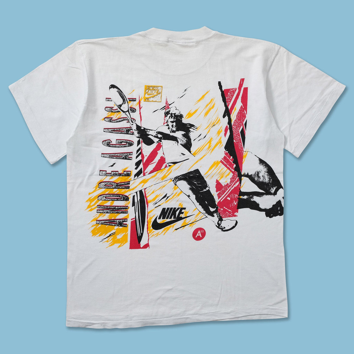 Vintage Nike Andre Agassi T-Shirt Large kaufen – Double Double Vintage