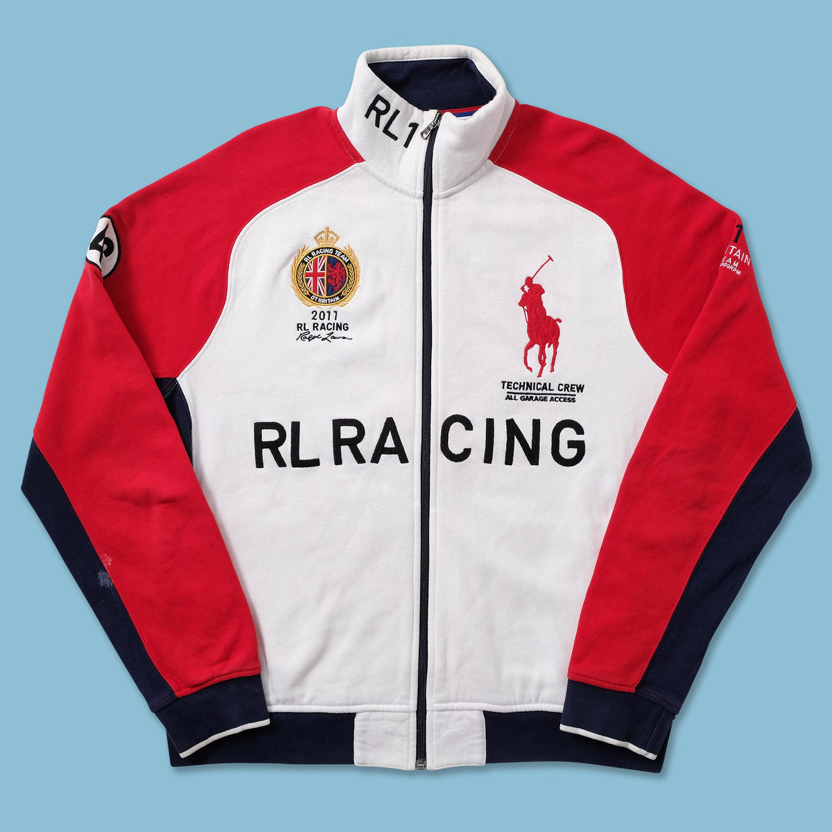 Vintage Polo Ralph Lauren Sweat Jacket Large kaufen – Double