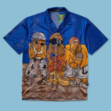 Y2K Mesh Shirt Large
