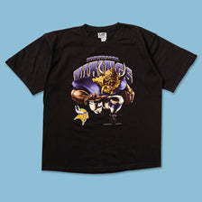 2001 Minnesota Vikings T-Shirt Large - Double Double Vintage