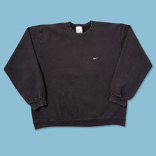 Vintage Nike Mini Swoosh Sweater XLarge - Double Double Vintage