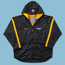 Vintage Nike Pittsburgh Steelers Light Jacket Small - Double Double Vintage