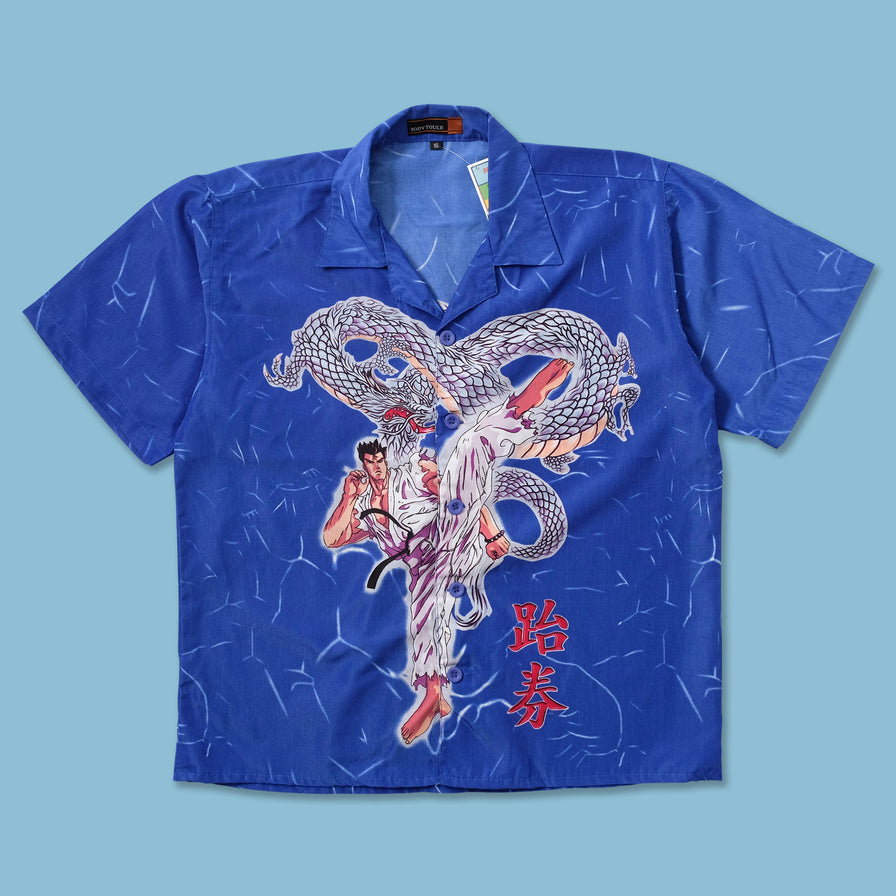 Y2K Shirt Medium - Double Double Vintage