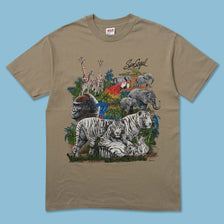 1995 Animals Habitat T-Shirt Large - Double Double Vintage
