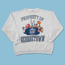 1992 Georgetown Hoyas Looney Tunes Sweater Large - Double Double Vintage